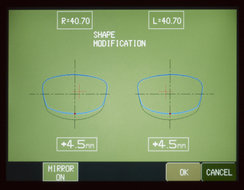 Built-in 60 job memory and shape modification are still standard.